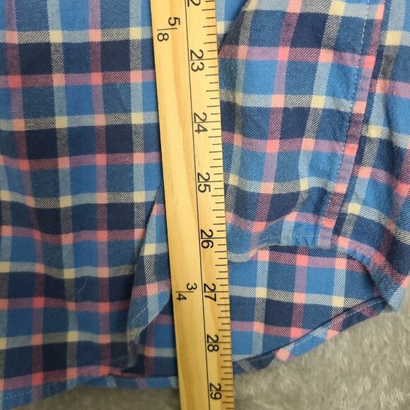 Vineyard Vines Whale Shirt Plaid Long‎ Sleeve Button Down Slim Fit Mens Sz M - Picture 5 of 6